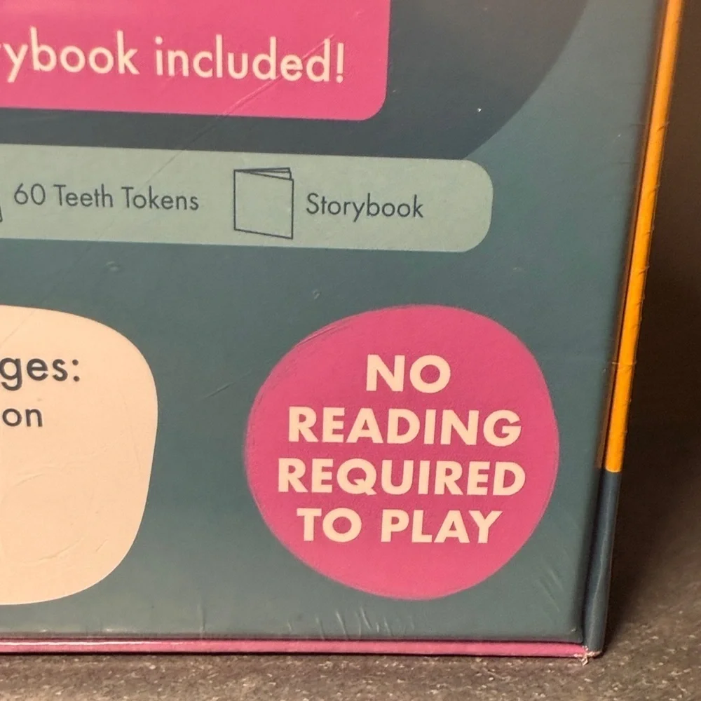 NEW! I Want My Teeth Back Kids Card Game